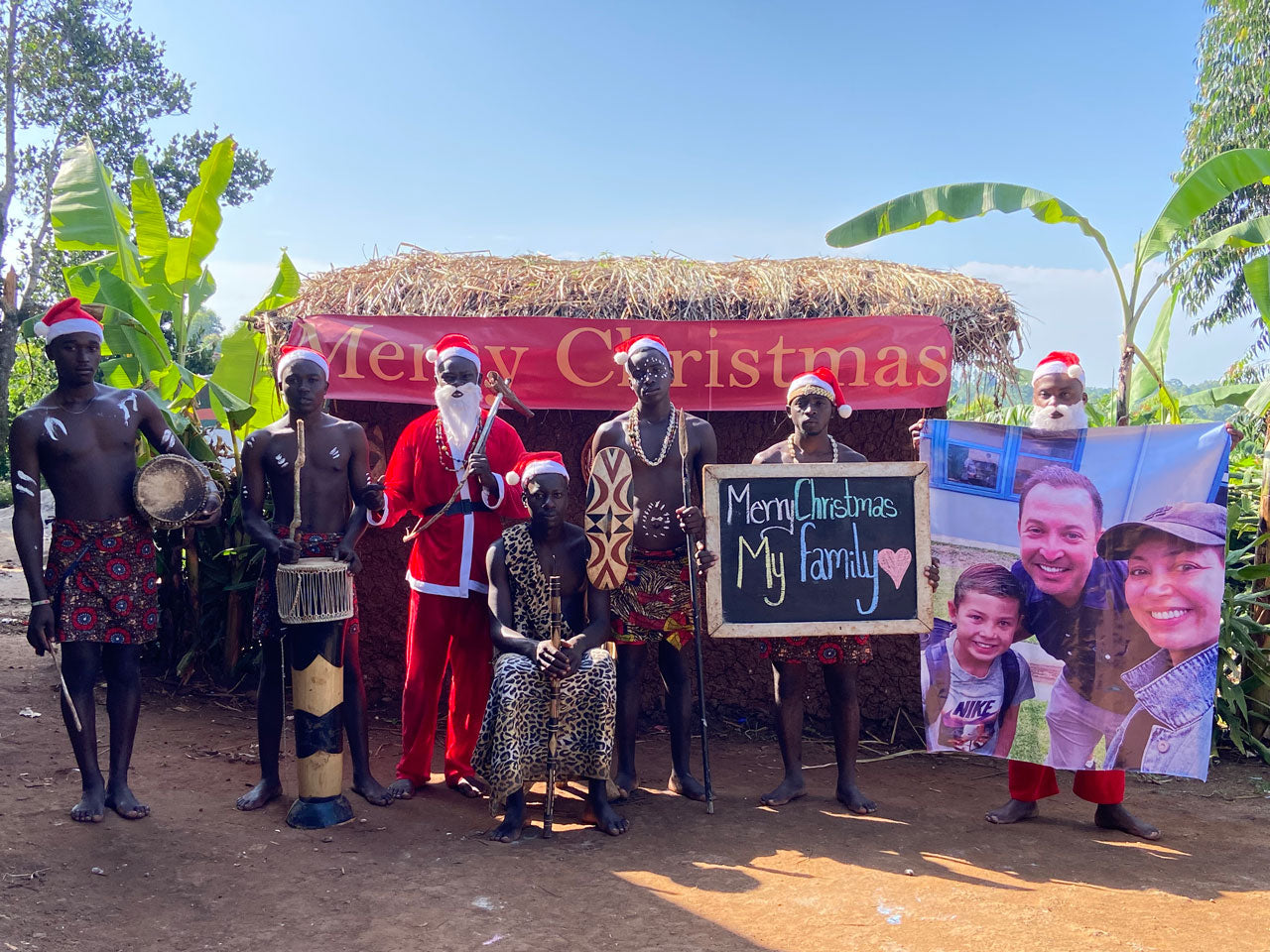 African Hunter Band: Custom-printed oversized photo