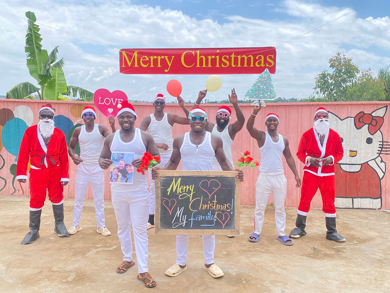 African Fitness Squad - White Top