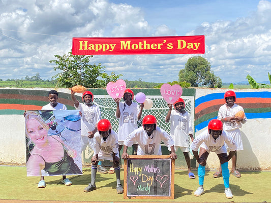 African Olive Rugby Team: Custom-printed oversized photo
