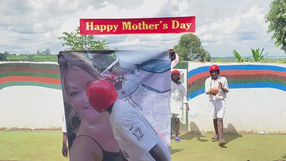African Olive Rugby Team: Custom-printed oversized photo