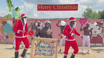 African Fitness Squad - Group Dance: Custom-printed oversized photo